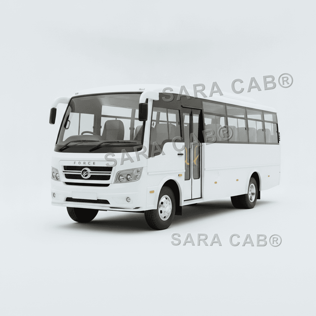 Luxury Maharaja Tempo Traveller (10+1) – executive coach for premium small-group travel